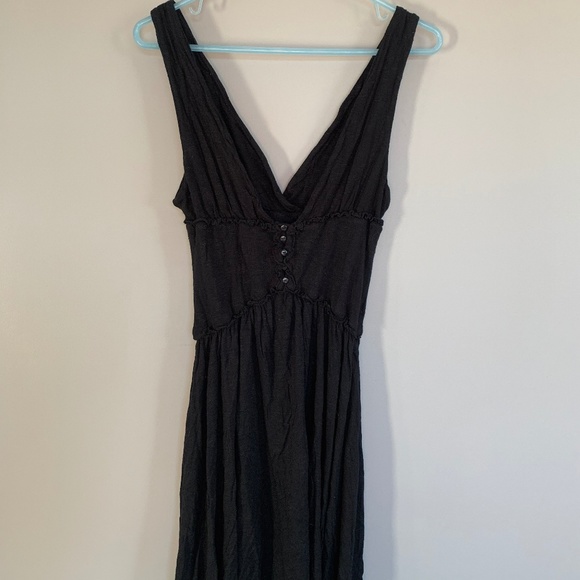 Free People Dresses & Skirts - Free People deep-V mini dress Free People Dresses & Skirts - Free People deep-V mini dress